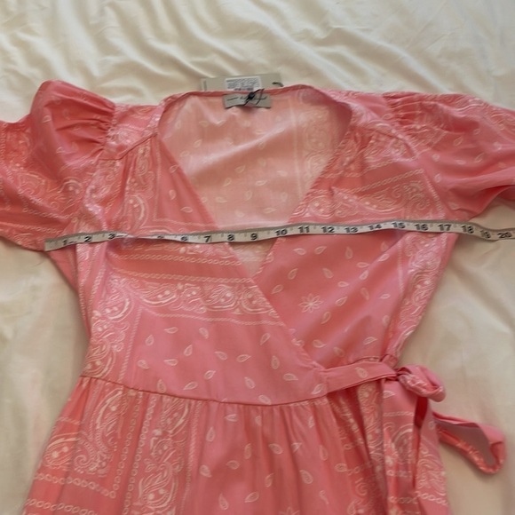 NWT Never Fully Dressed Womens Pink Bandana Dress Size 4 - Picture 10 of 12